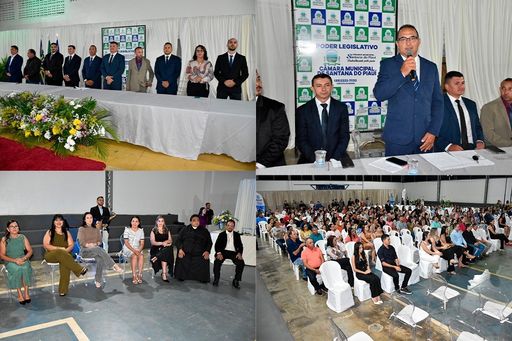 Câmara de Santana do Piauí realiza sessão solene em homenagem aos 33 anos do município