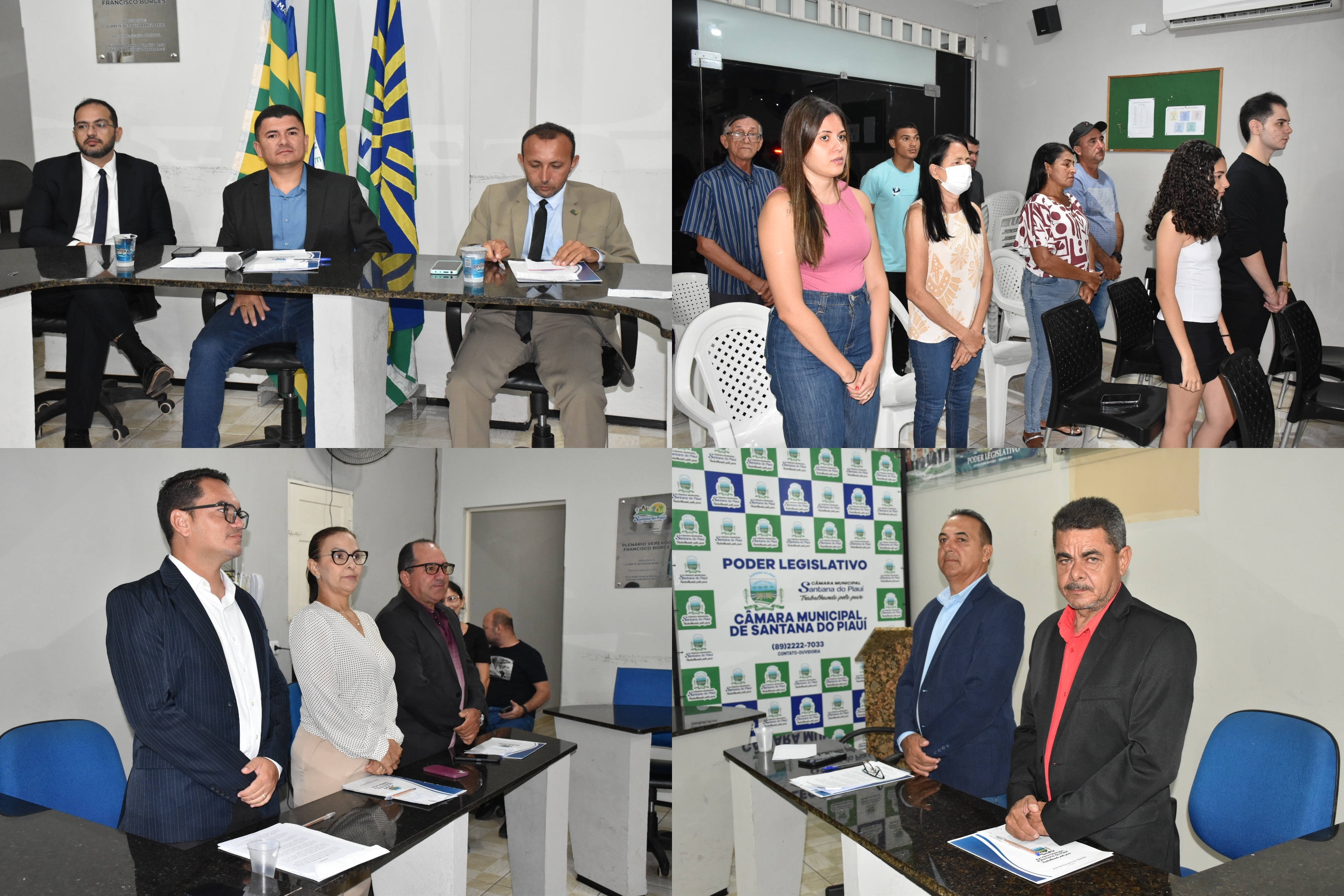 Vereadores de Santana do Piauí aprovam projetos e cobram melhorias no abastecimento de água