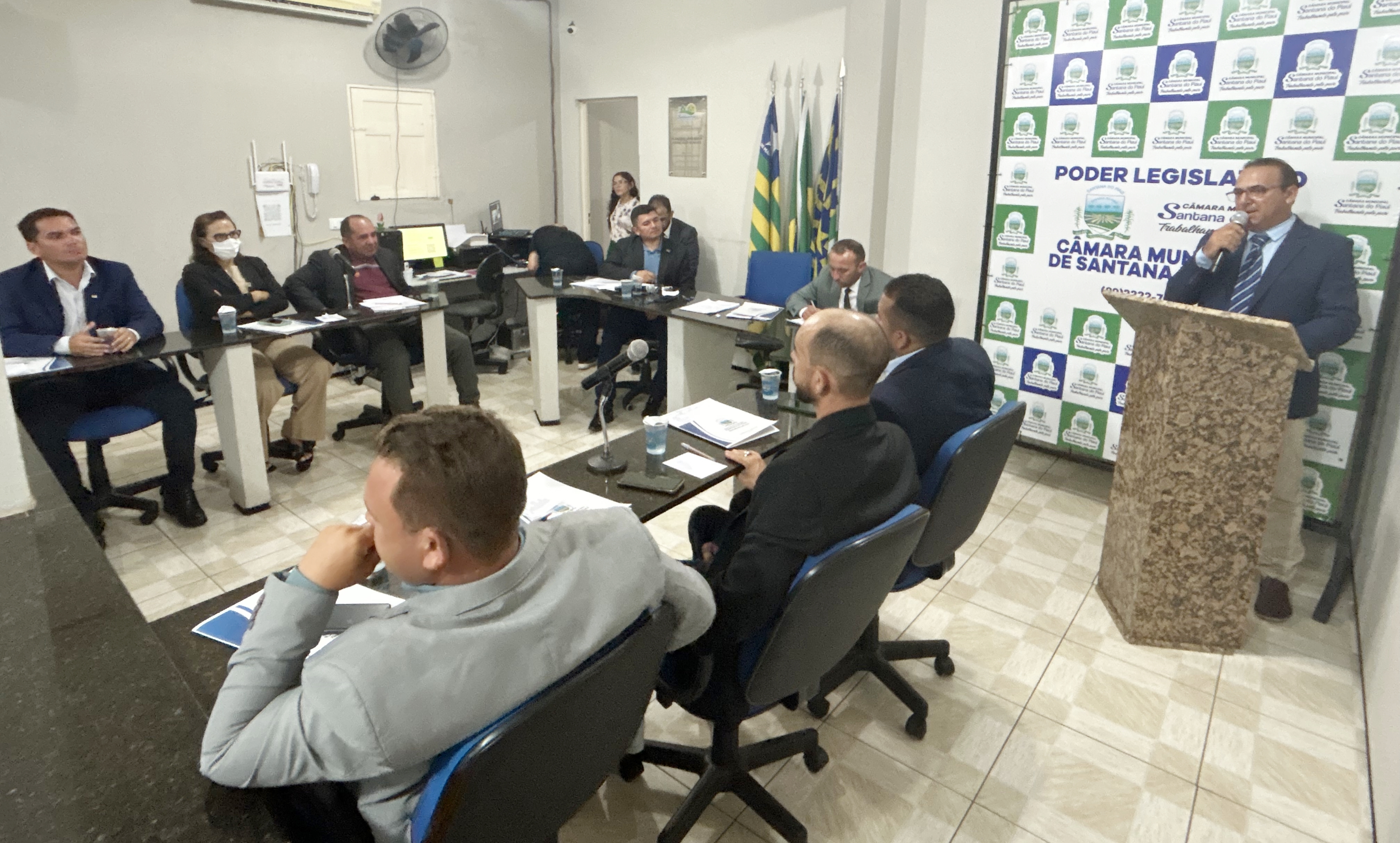 Vereadores de Santana do Piauí discutem projeto para gestão de resíduos sólidos